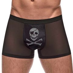 Male Power Private Screening Pouch Short Skull 181-262 Black