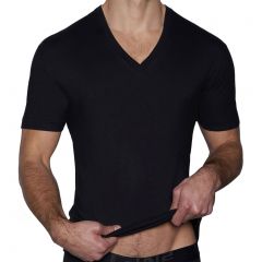 C-in2 Core V-Neck T-Shirt 4110 Black