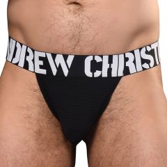 Andrew Christian City Y-Back Thong w/ Almost Naked 93035 Black