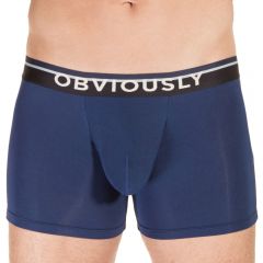 Obviously EveryMan Boxer Brief 3 Inch Leg B00 White Mens Underwear