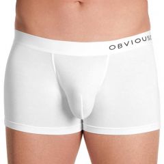 Obviously PrimeMan Boxer Brief 3 Inch Leg A00 White