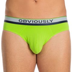 Obviously PrimeMan Brief A02 Lime