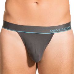 Obviously PrimeMan Bikini Brief A05 Titanium