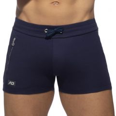 Addicted Zip Pocket Sports Short AD1002 Navy