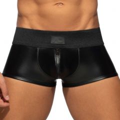 Addicted Front Zip Rub Trunk ADF134 Black