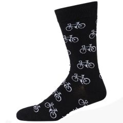 Bamboozld Mens Pedal It Bamboo Socks BBS23PEDALITR Black