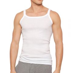 Holeproof All Seasons Athletic Singlet 2-Pack M19642 White