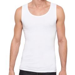 Holeproof Cotton Rib Singlet M1975 White