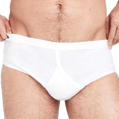 Jockey Comfort Rib Y-Front Brief M9110G White