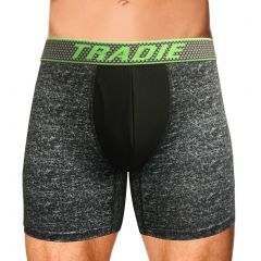 Tradie Honey Badger Sports Mid Length Trunk MJ2072SK Grey Marle