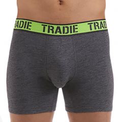 Tradie No Bounce Mens Trunk MJ3942SK Grey