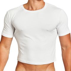 TEAMM8 Body Bamboo Crop Tee TU-CTBODY2 White