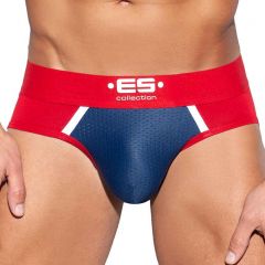 ES Collection Bottomless Flags Brief UN380 Red