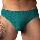 Male Power Ripple Moon Jockstrap 330-305 Teal