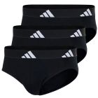 adidas Sportswear Active Flex Cotton Brief 3-Pack 4AM001 Black