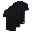 adidas Sportswear Active Core Cotton Crew Neck T-Shirt 3-Pack 4AM011 Black