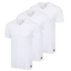adidas Sportswear Active Core Cotton V-Neck T-Shirt 3-Pack 4AM012 White