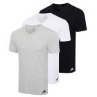 adidas Sportswear Active Core Cotton V-Neck T-Shirt 3-Pack 4AM012 Assorted