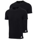 adidas Sportswear Active Flex Cotton Crew Neck T-Shirt 2-Pack 4AM016 Black
