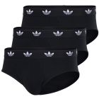 adidas Originals Comfort Flex Cotton Brief 3-Pack 4AR001 Black