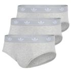 adidas Originals Comfort Flex Cotton Brief 3-Pack 4AR001 Heather Grey