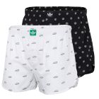 adidas Originals Comfort Core Cotton Icon Woven Boxer 2-Pack 4AR006 Assorted