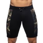Addicted AD Sports Knee Shorts AD1067 Black