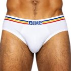 BIKE Stretch Cotton Brief BAS327 White