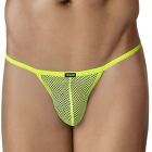 CUT4MEN CHROM4TIC Tanga Brief C4MMSH16 Neon Lime Mesh