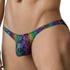 CUT4MEN SP4NDEX Prints Low Rise Bulge Brief C4MSPXPTBUL01 Prisma Snake