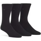 Calvin Klein Mens Eric Cotton Dress Socks 3-Pack E91219 Black