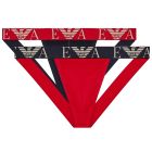 Emporio Armani Jockstrap 2-Pack EM000257 Red and Blue