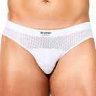 Intymen Shadow Mesh Brief INJ111 White