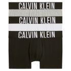 Calvin Klein Intense Power Cotton Trunks 3-Pack NB3608 White/Grey Heather/Black