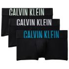 Calvin Klein Intense Power Micro Low Rise Trunks 3-Pack NB3611 Black/White/Teal Breeze/Forest Freeze