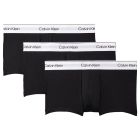 Calvin Klein Icon Cotton Stretch Low Rise Trunks 3-Pack NB4389 Black