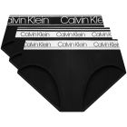 Calvin Klein Cotton Stretch Hip Brief 3-Pack NP2311O Black