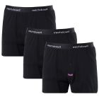 Mitch Dowd Loose Fit Knit Boxer Shorts 3-Pack R305P3 Black