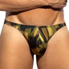 ES Collection Abstract Bikini Brief UN690 Mustard