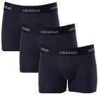 Mitch Dowd Stretch Cotton Comfort Long Leg Trunks 3-Pack V1032P3 Navy