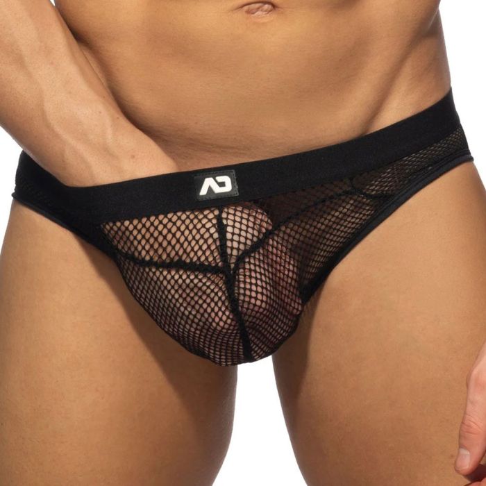 MZIOK Men's Sexy Low Rise Mesh Brief See Through Breathable Underwear White  S at Amazon Men's Clothing store [KONGZEE] ADAHOP Men's Sexy Mesh Stitching Breathable Low Rise