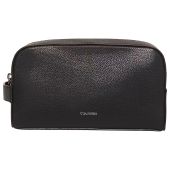 Calvin Klein Foil Emboss Toiletry Bag 4D1031G Black