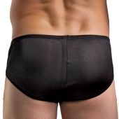 Magic Silk Silk Knit Mini Pouch Short 7006 Black
