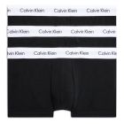 Calvin Klein Cotton Stretch Low Rise Trunk 3-Pack U2664 Black