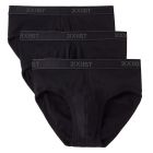 2xist Essentials Contour Pouch Brief 3-Pack 20303 Black Mens Underwear