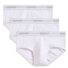 2xist Essentials Contour Pouch Brief 3-Pack 20303 White Mens Underwear