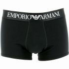 Emporio Armani Stretch Cotton Trunk 111389 Black Mens Underwear