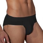 Doreanse Pure Cotton Slip Brief 1205 Black Mens Underwear