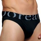 Doreanse Slit Brief 1225 Black Mens Underwear