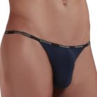 Doreanse Ribbed Modal String Thong 1330 Navy Mens Underwear